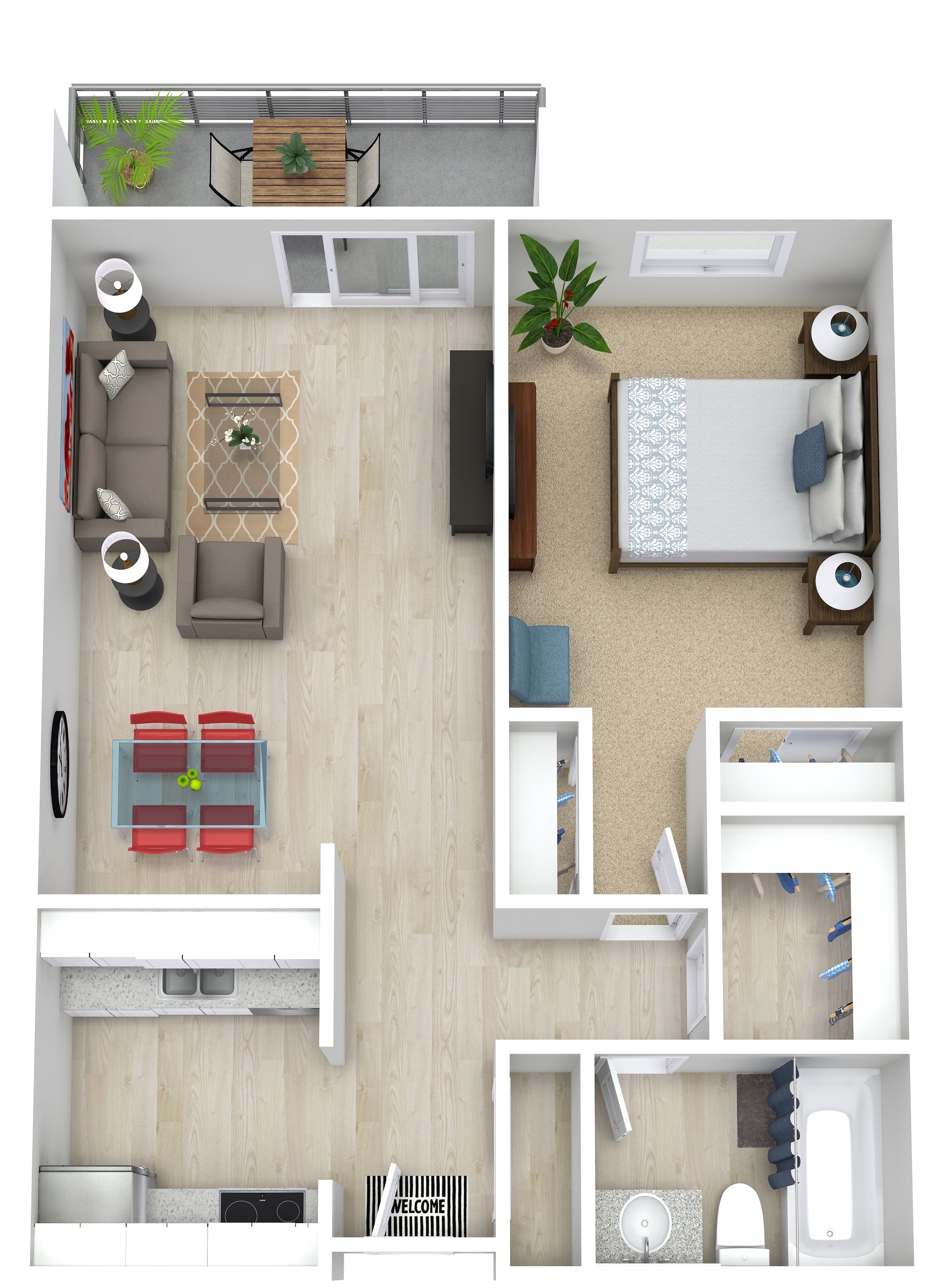 Suite A Floorplan