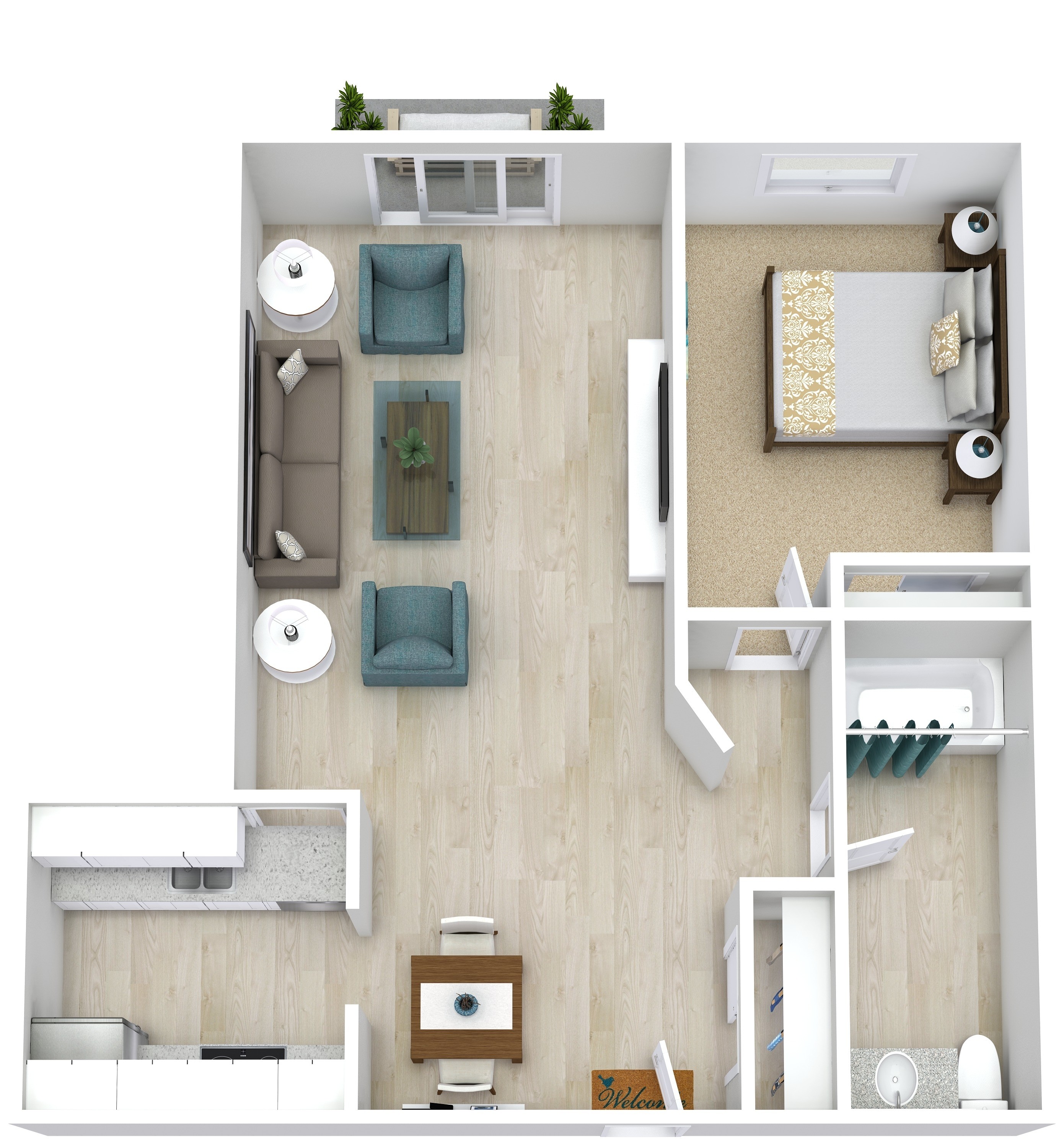 Suite A Floorplan