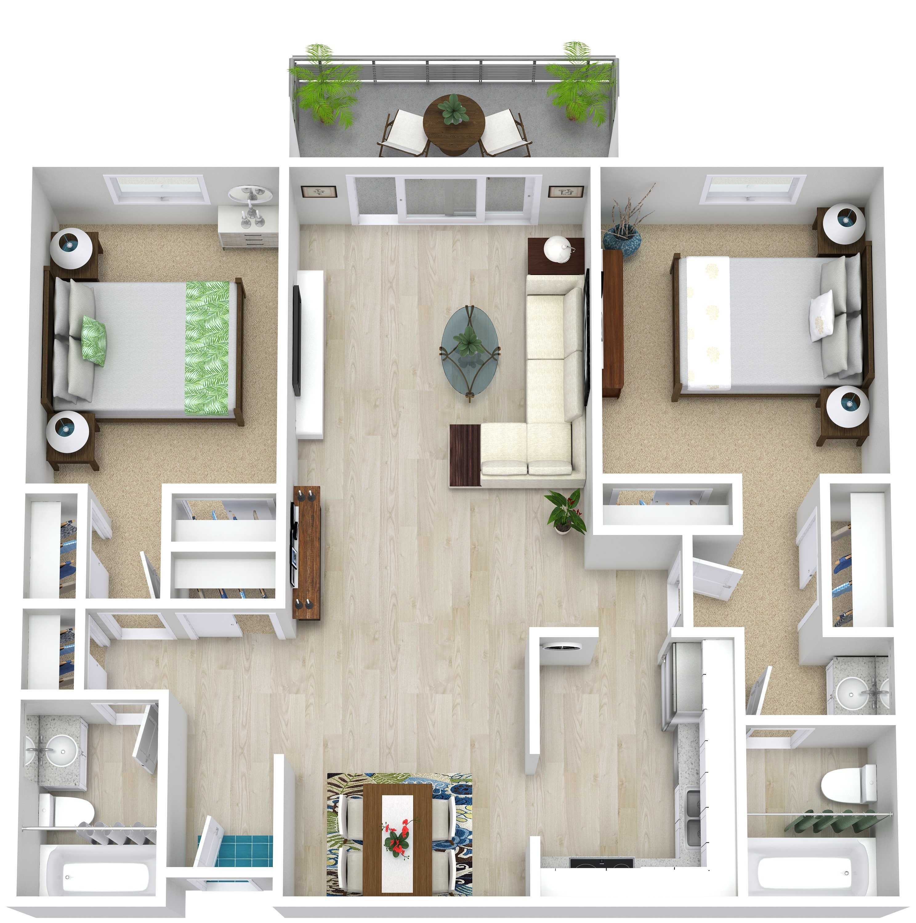 Suite A Floorplan
