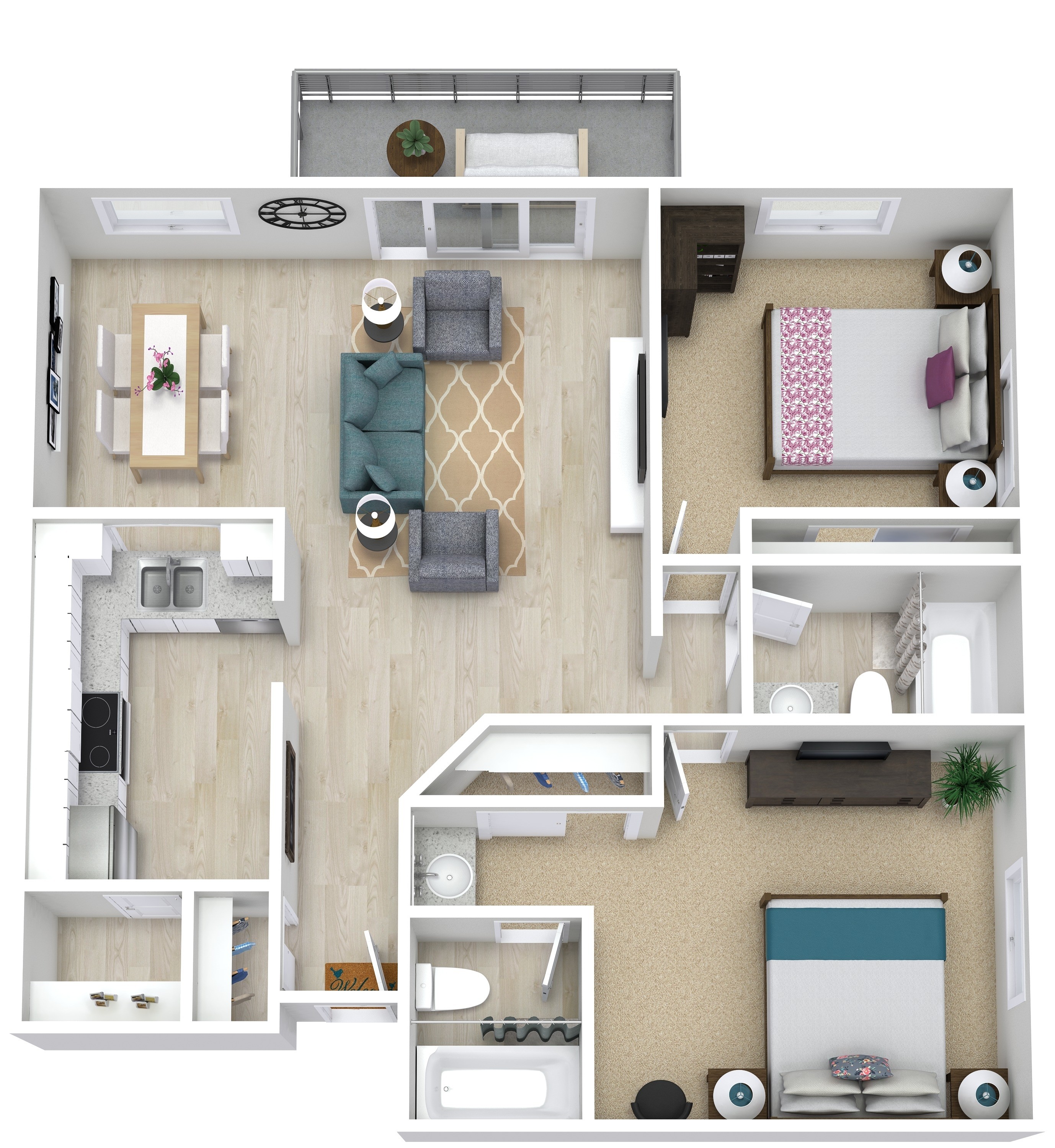 Suite A Floorplan