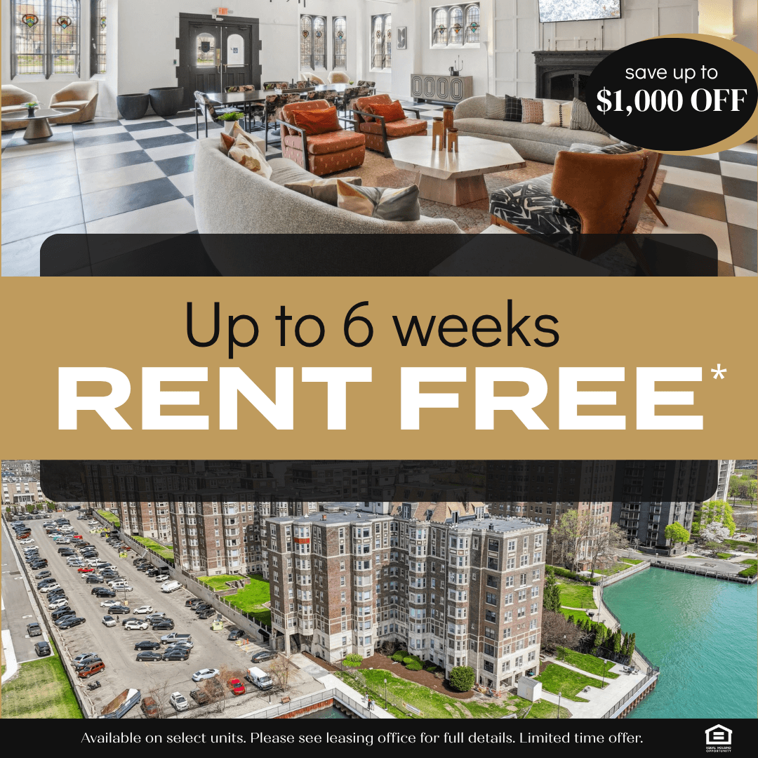 up to 6 weeks rent free