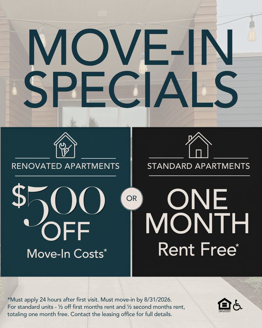 Parkview Ridge Move-in Special
