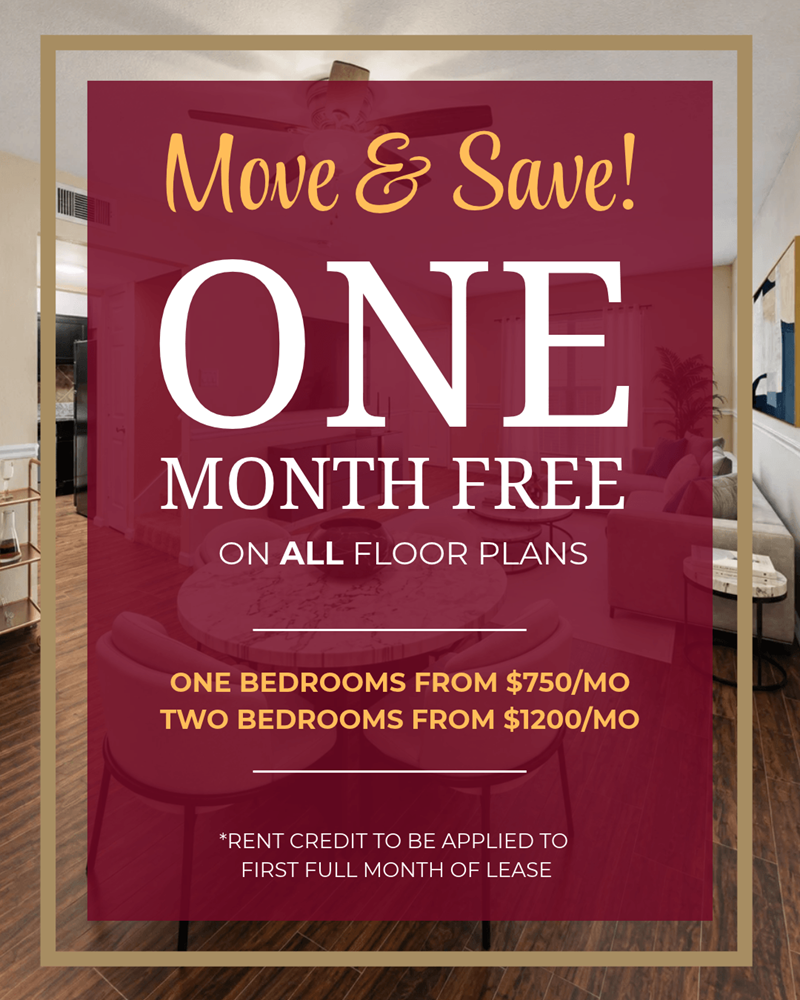 New rent specials at The Park at Salerno