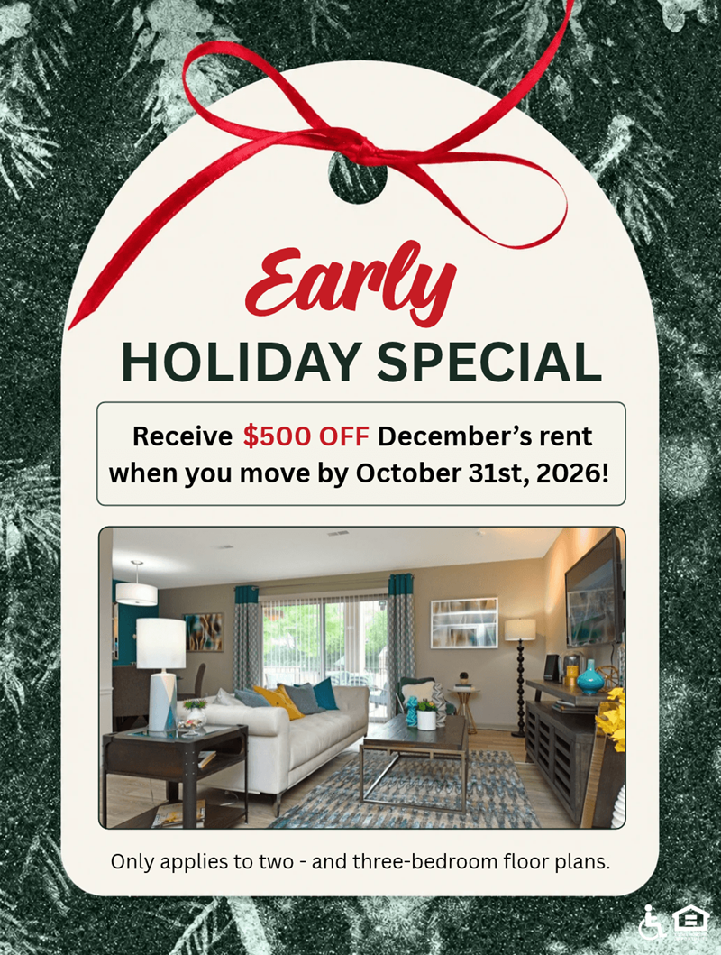 Veridian Castleton October 2026 early holiday special