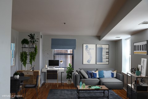 03 Tier - Living Room - Apt 303