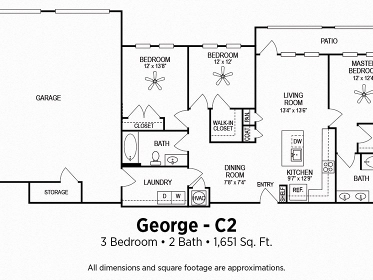 George - C2-1,651 sq ft