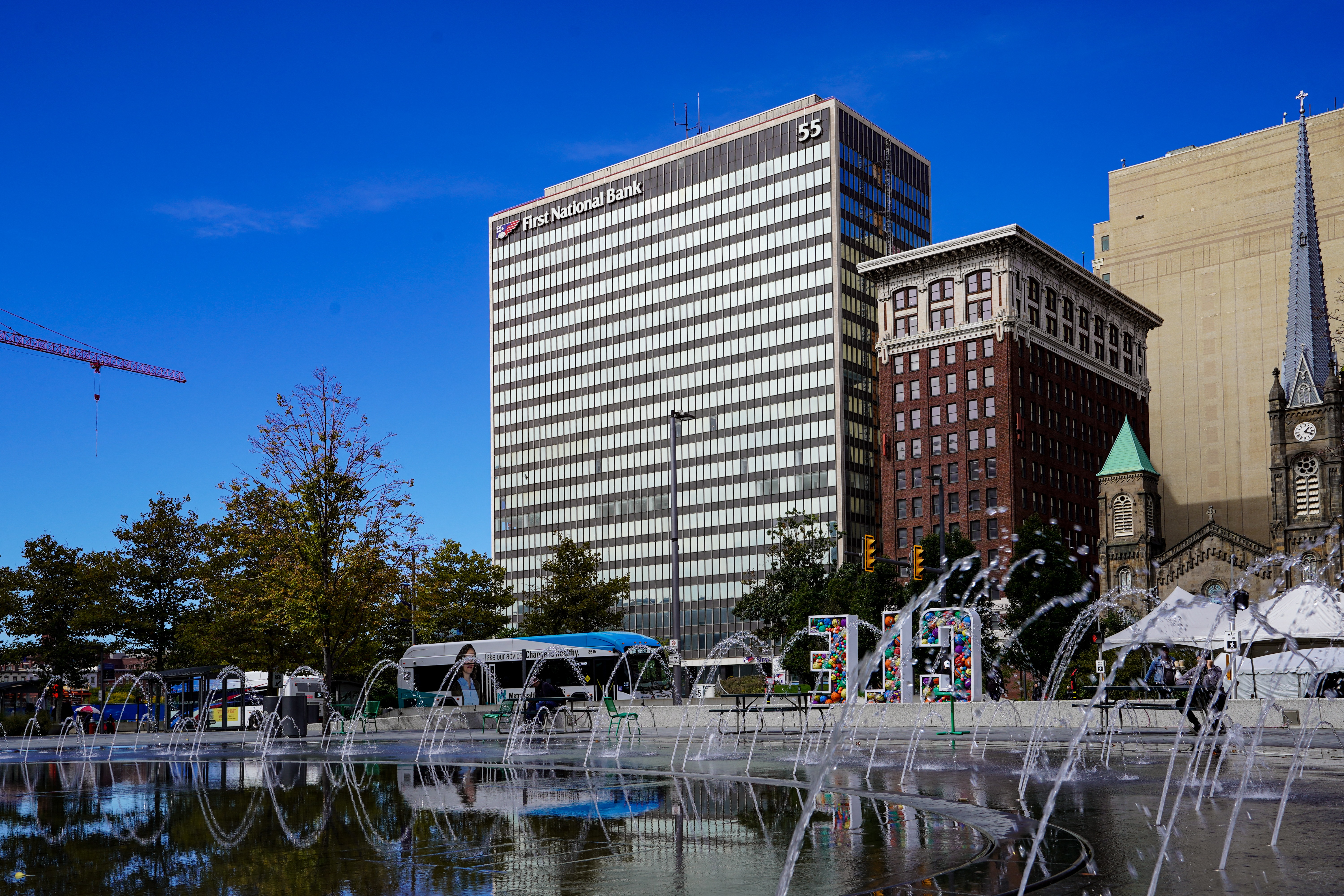 Exterior View at Residences at 55, Cleveland