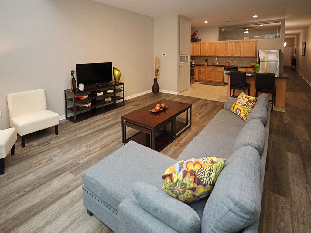 Open Floor Plans at The Residences at 668 Apartments, Cleveland OH 44114