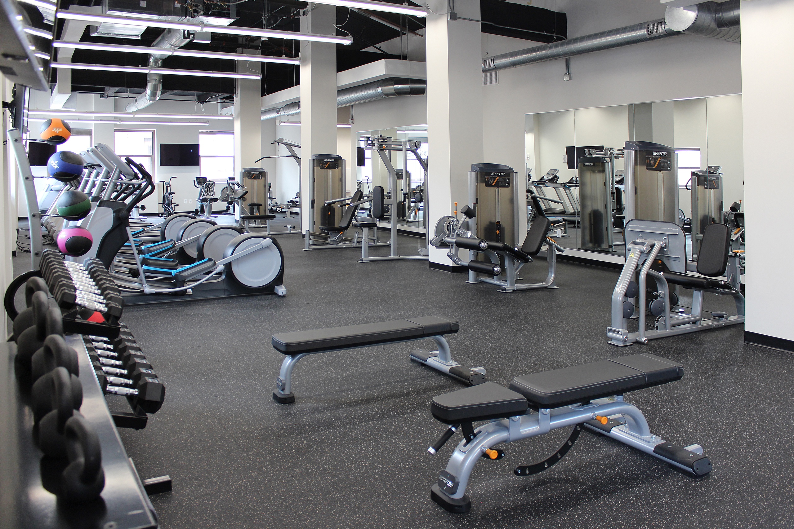 Fitness Center at The Terminal Tower Residences Apartments, Ohio, 44113