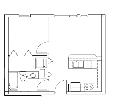 Floor plan layout diagram for Relate