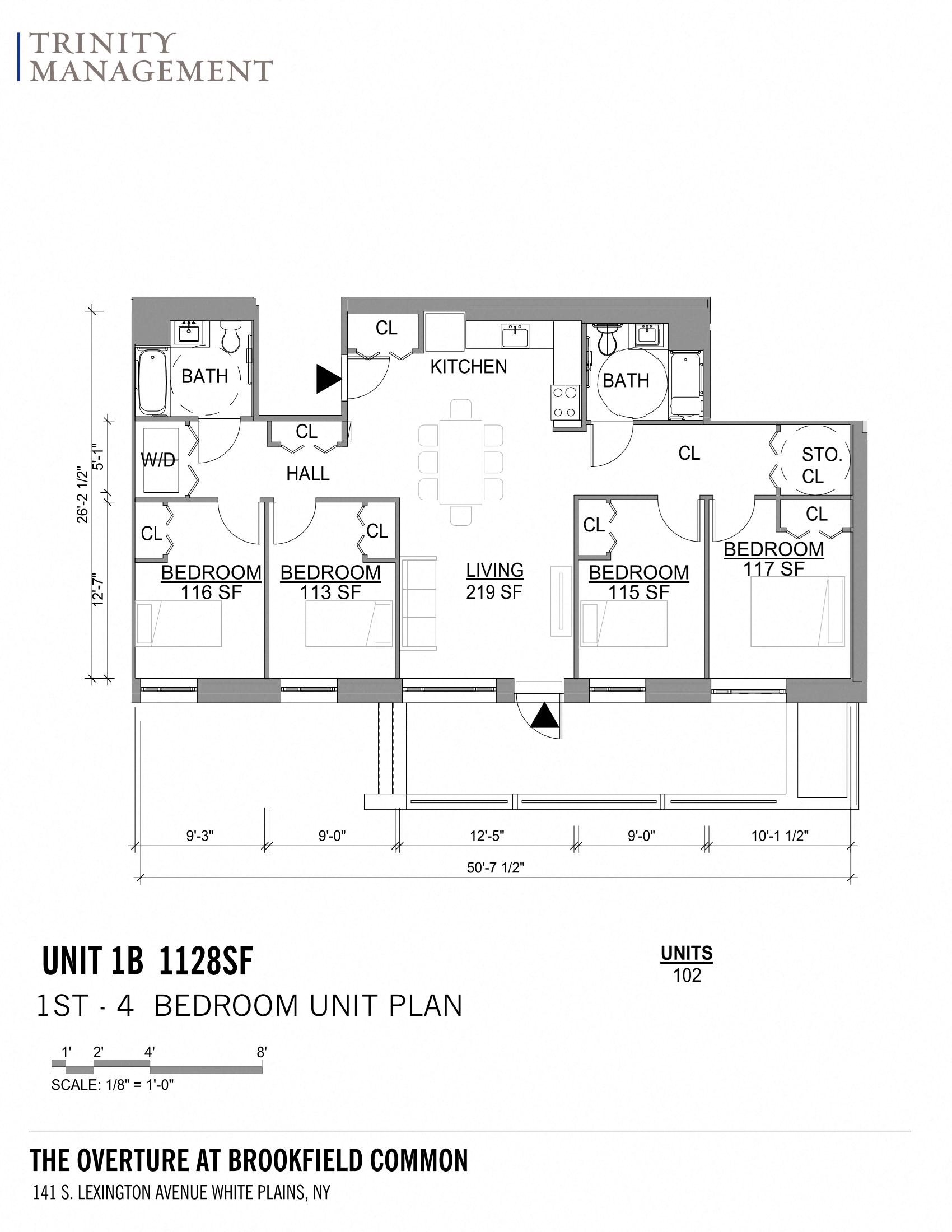 Floor Plans Of Brookfield Commons In White Plains, Ny