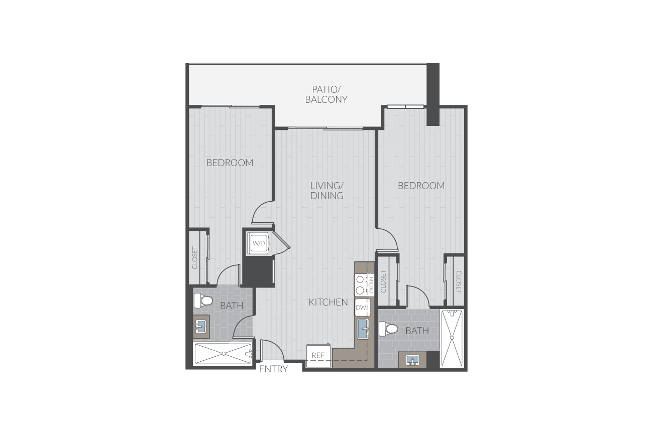 Plan 2C floor plan