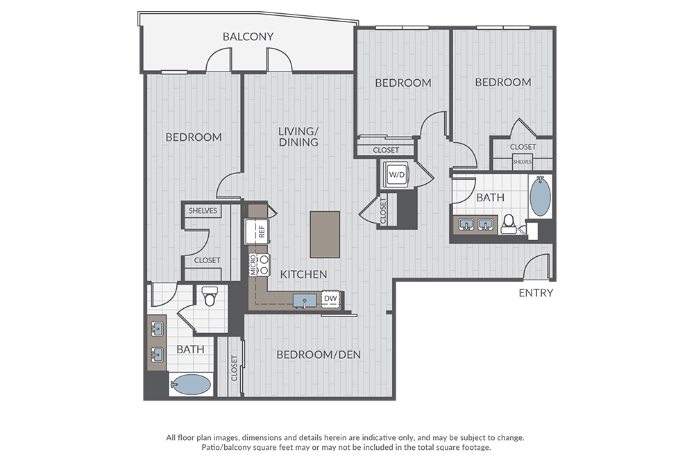 Olympic + Den floor plan