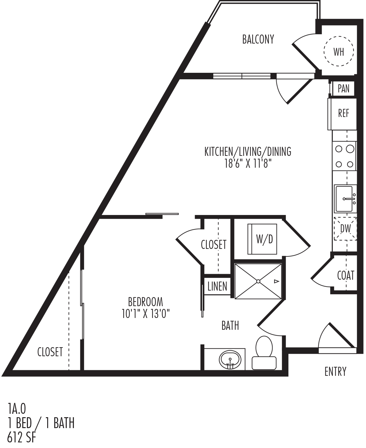 1A floor plan