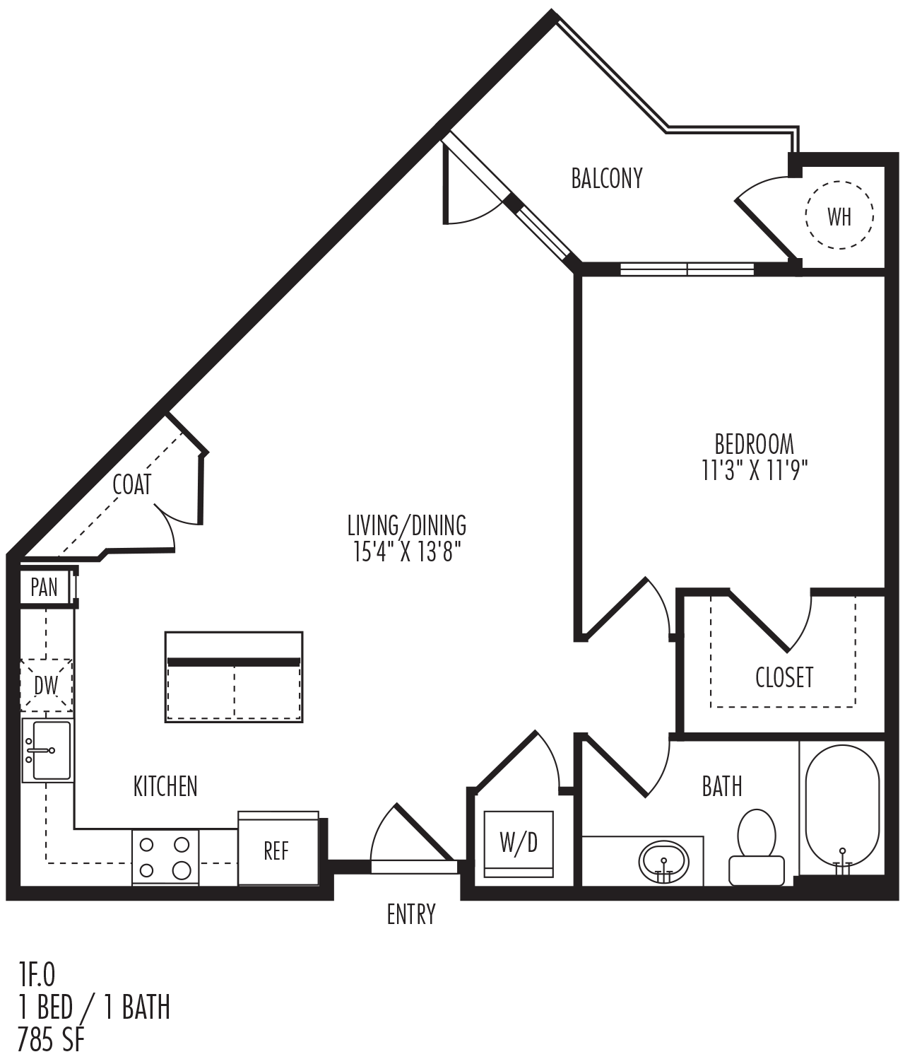 1F floor plan