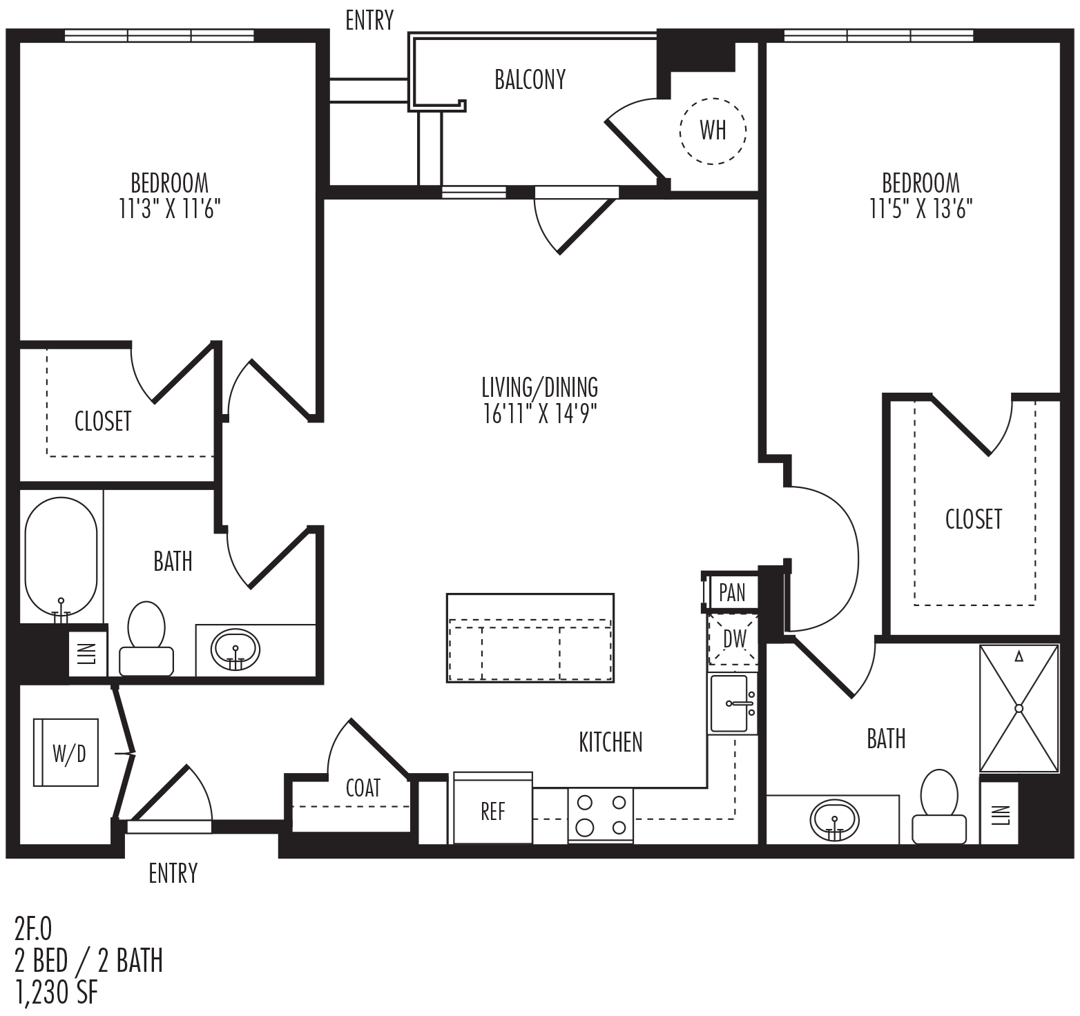 2F floor plan