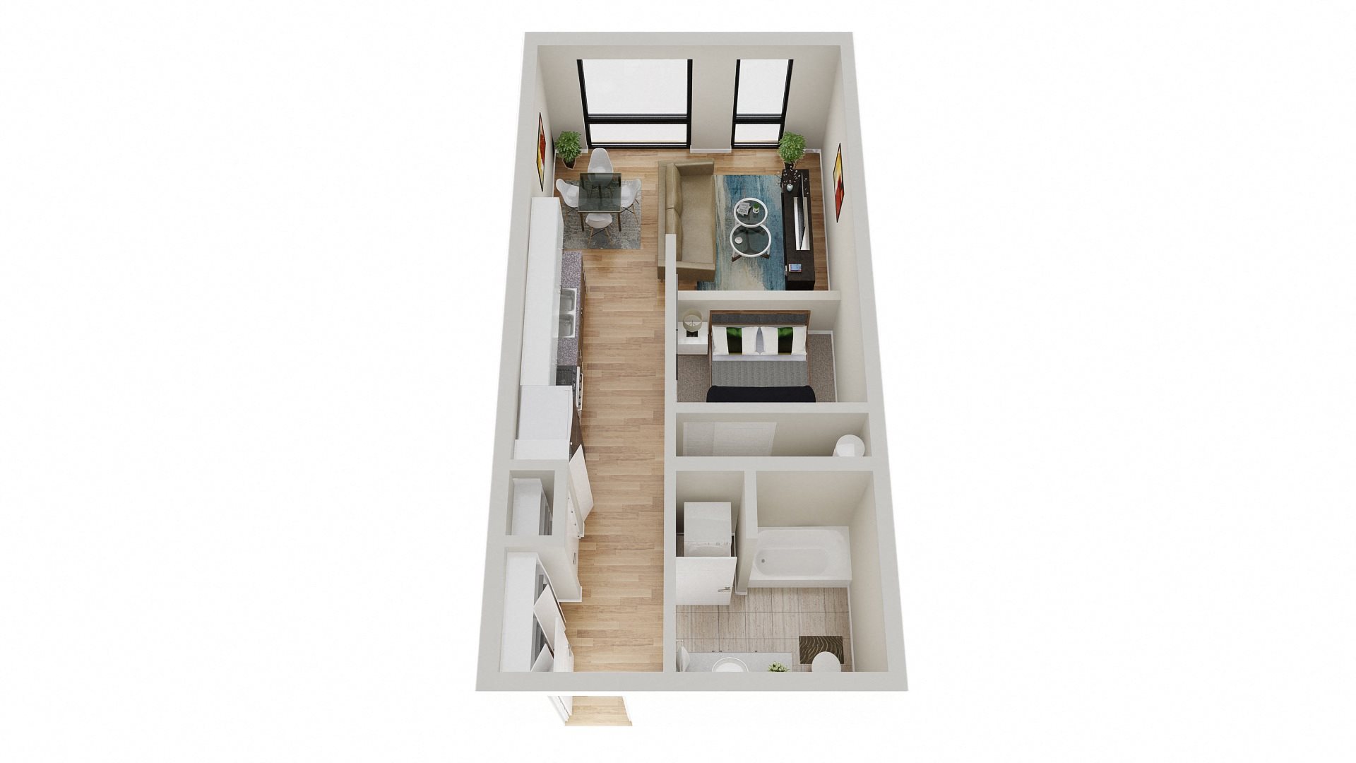 A2 floor plan