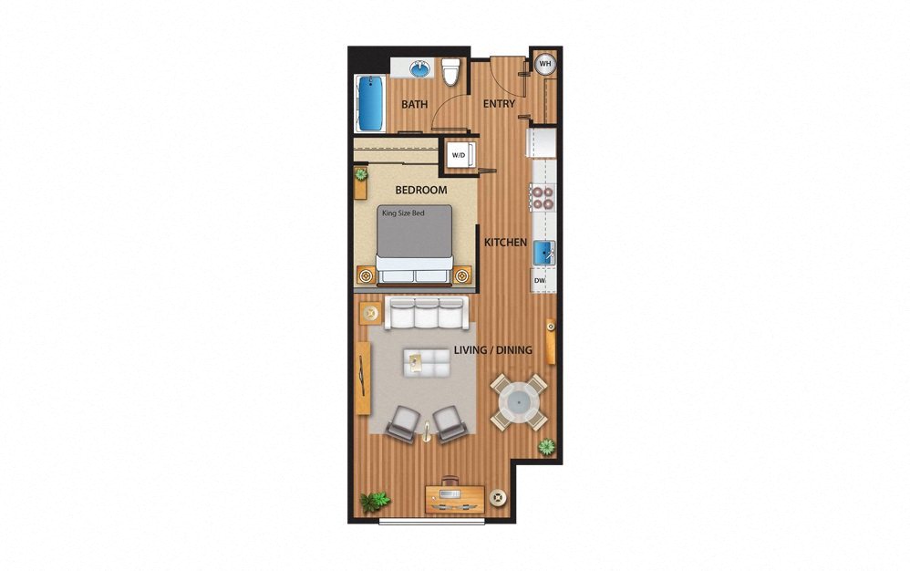Floor plan layout diagram for Current