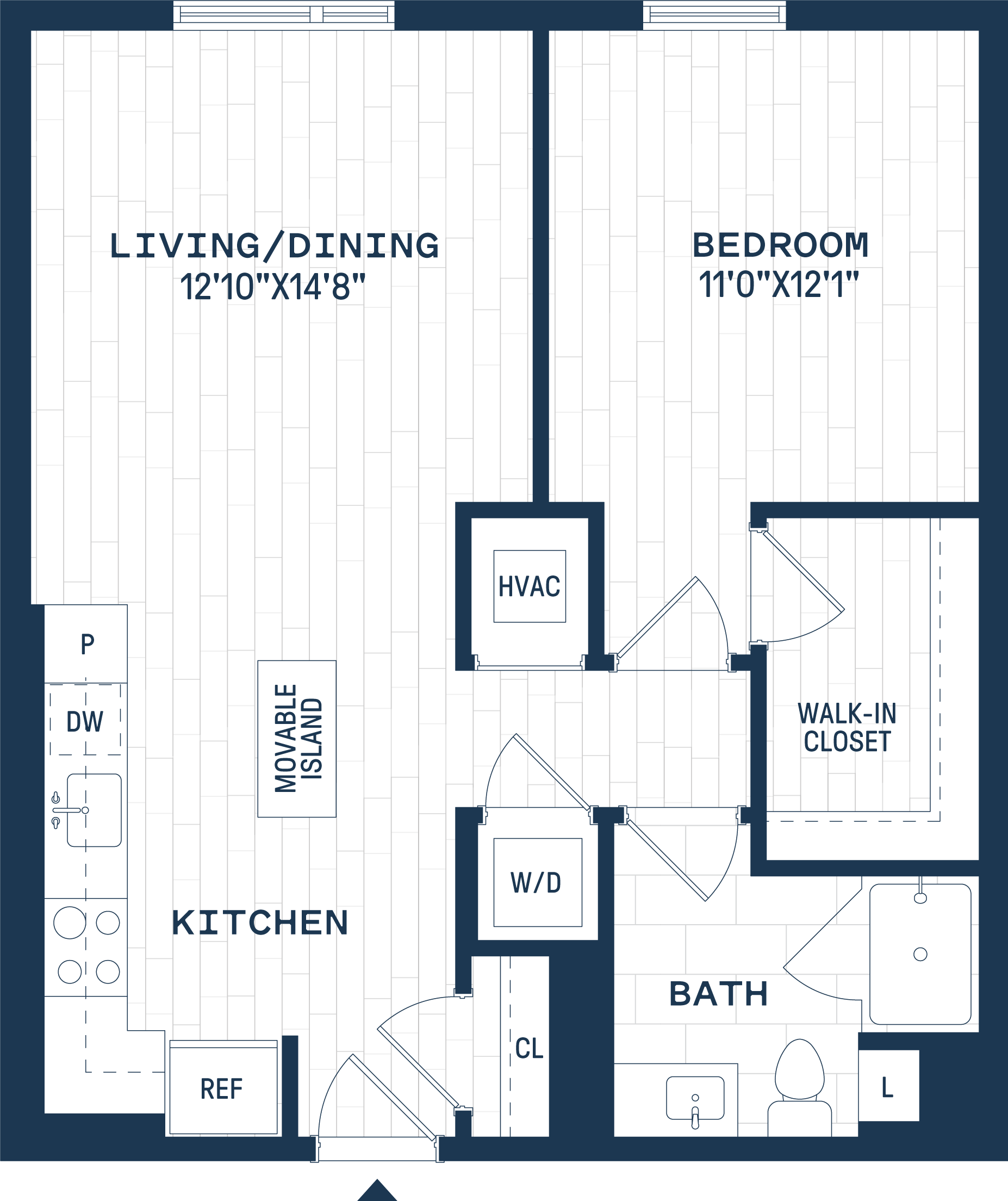 The Six Apartments in Hyattsville, Maryland A1.1 Floor Plan