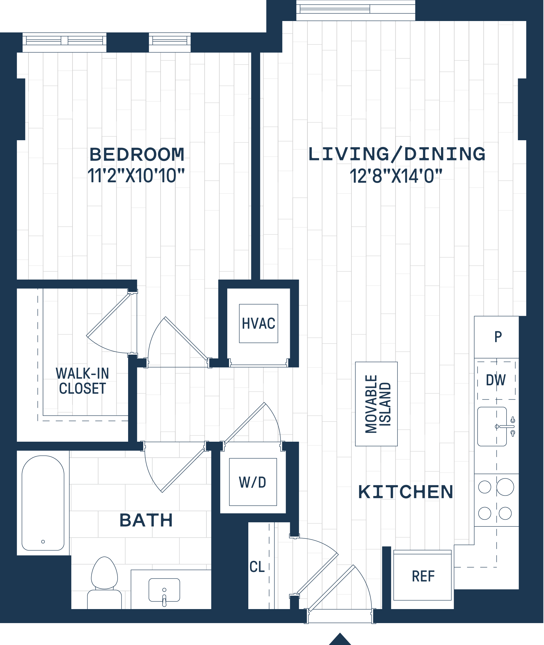 The Six Apartments in Hyattsville, Maryland A1.3 Floor Plan