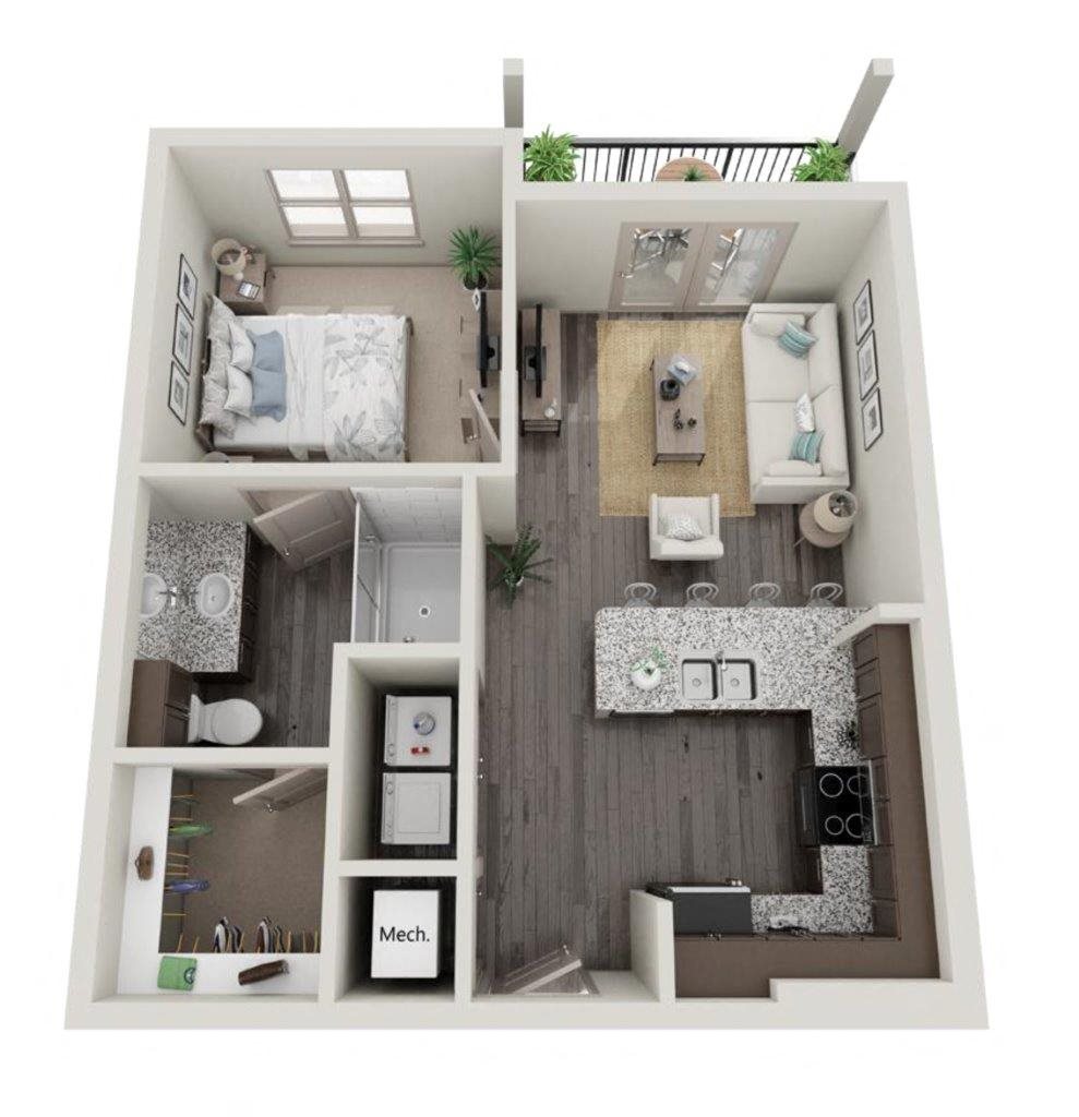 A1 floor plan