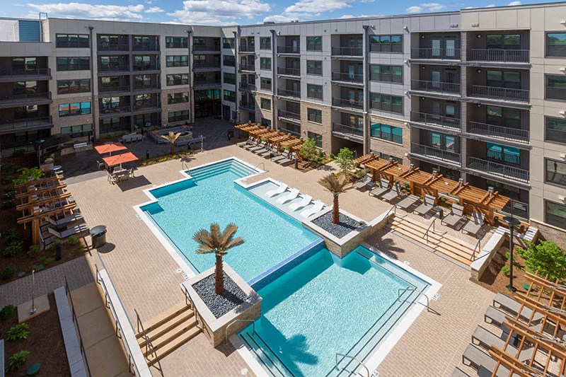 Pet Friendly Apartments in Atlanta, GA - Lumen Grant Park Apartments Resort-Inspired Swimming Pool