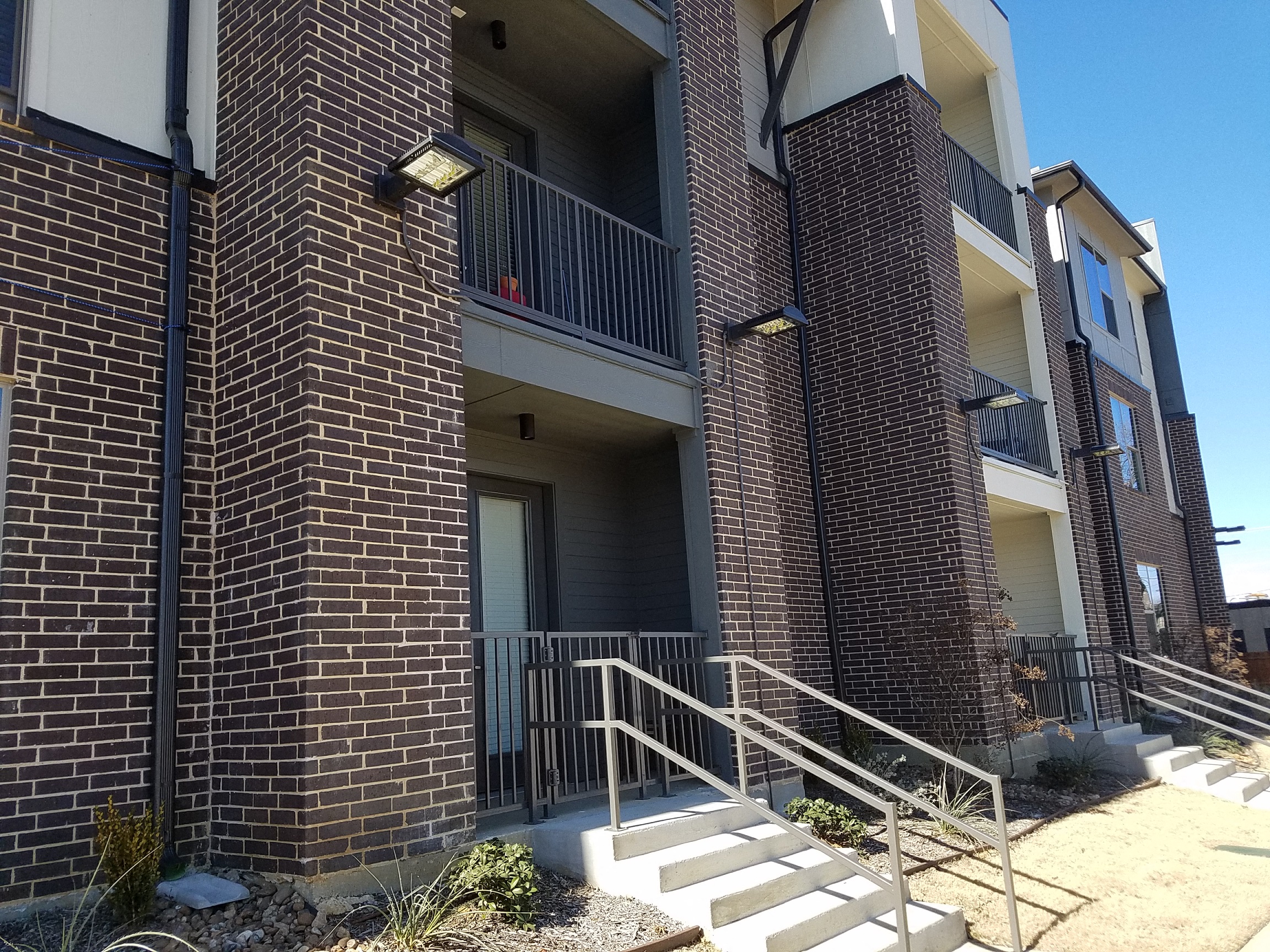 Building view at SEVEN TWELVE LOFTS Apartments, Denton, Texas