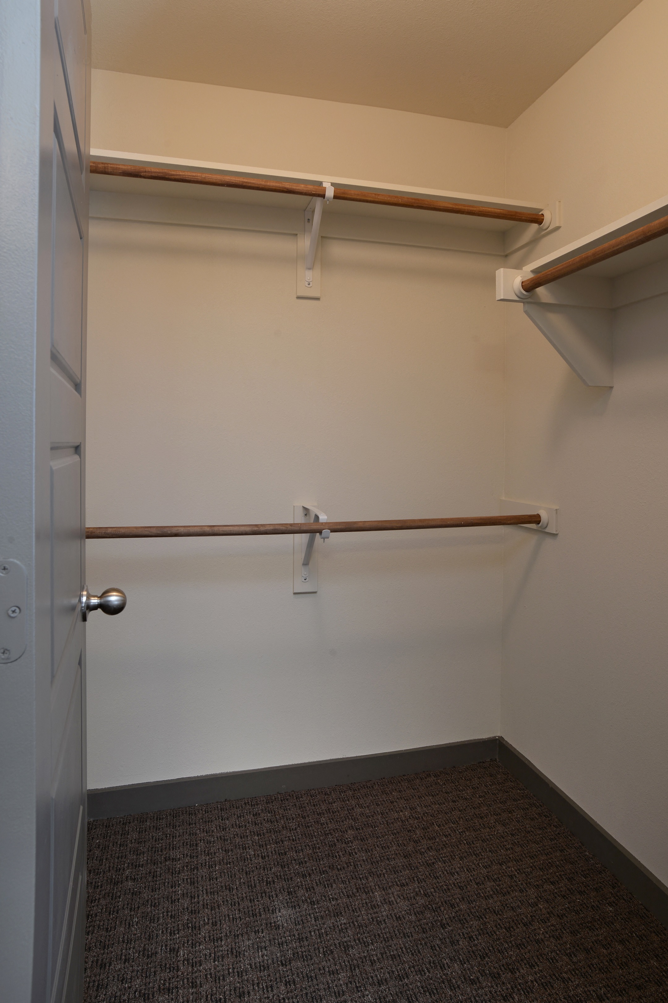 Closet at East End Lofts at the Railyard Apartments, Texas