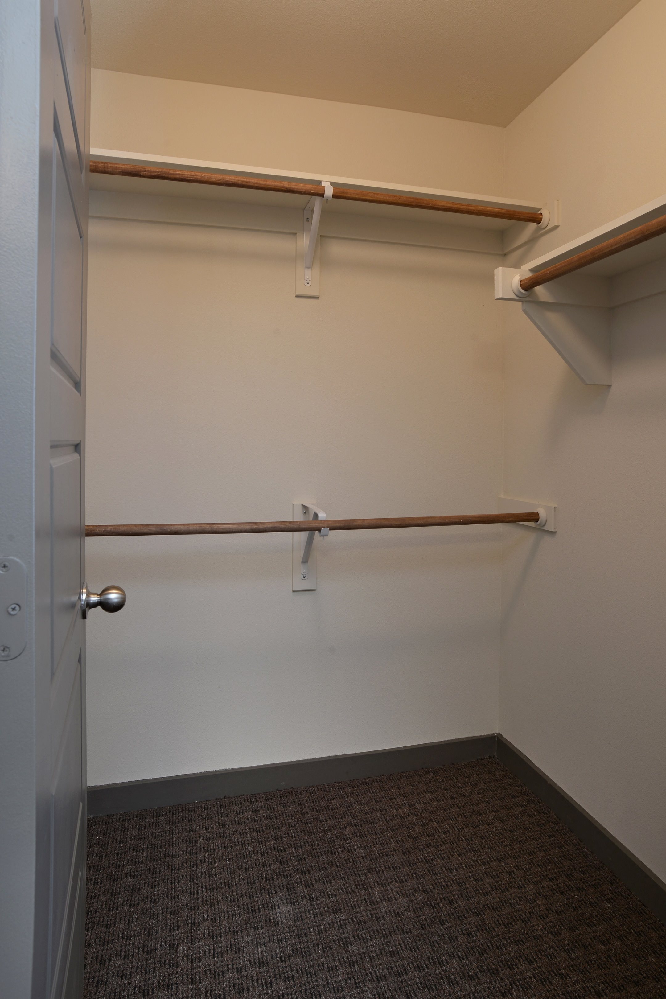 Closet at East End Lofts at the Railyard Apartments, Texas