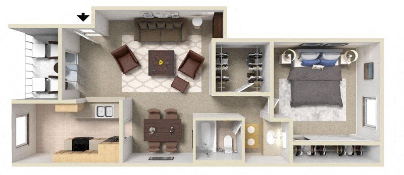 Elegante Floorplan
