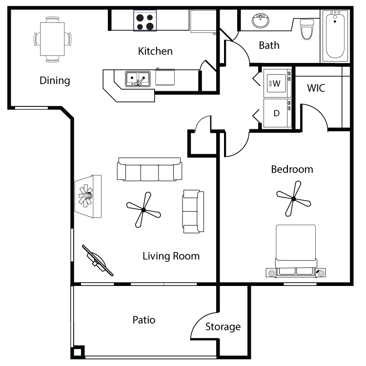 Franks On Shea Heritage Floorplan