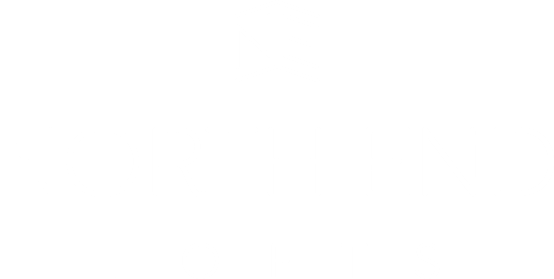 A black and white logo for North End Lofts.