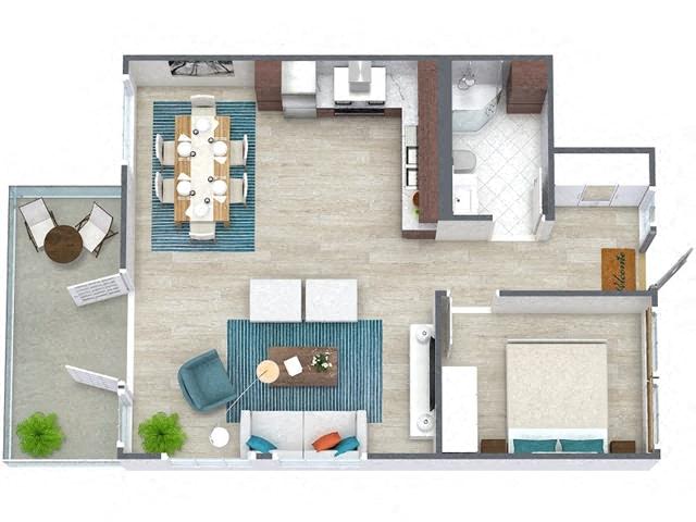 Suite A Floorplan