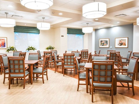 Dining Hall at Westmont of Milpitas, California