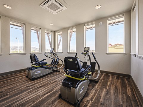 Gym area at The Oaks at Paso Robles, Paso Robles, CA