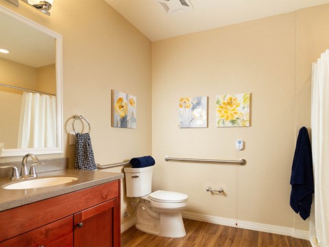 Luxurious Bathrooms at The Terraces, Chico, CA