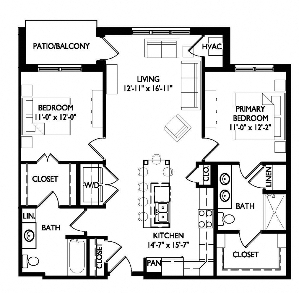 Floor Plans | Highlands at Aero Park 55+Luxury Apartments in Menomonee ...