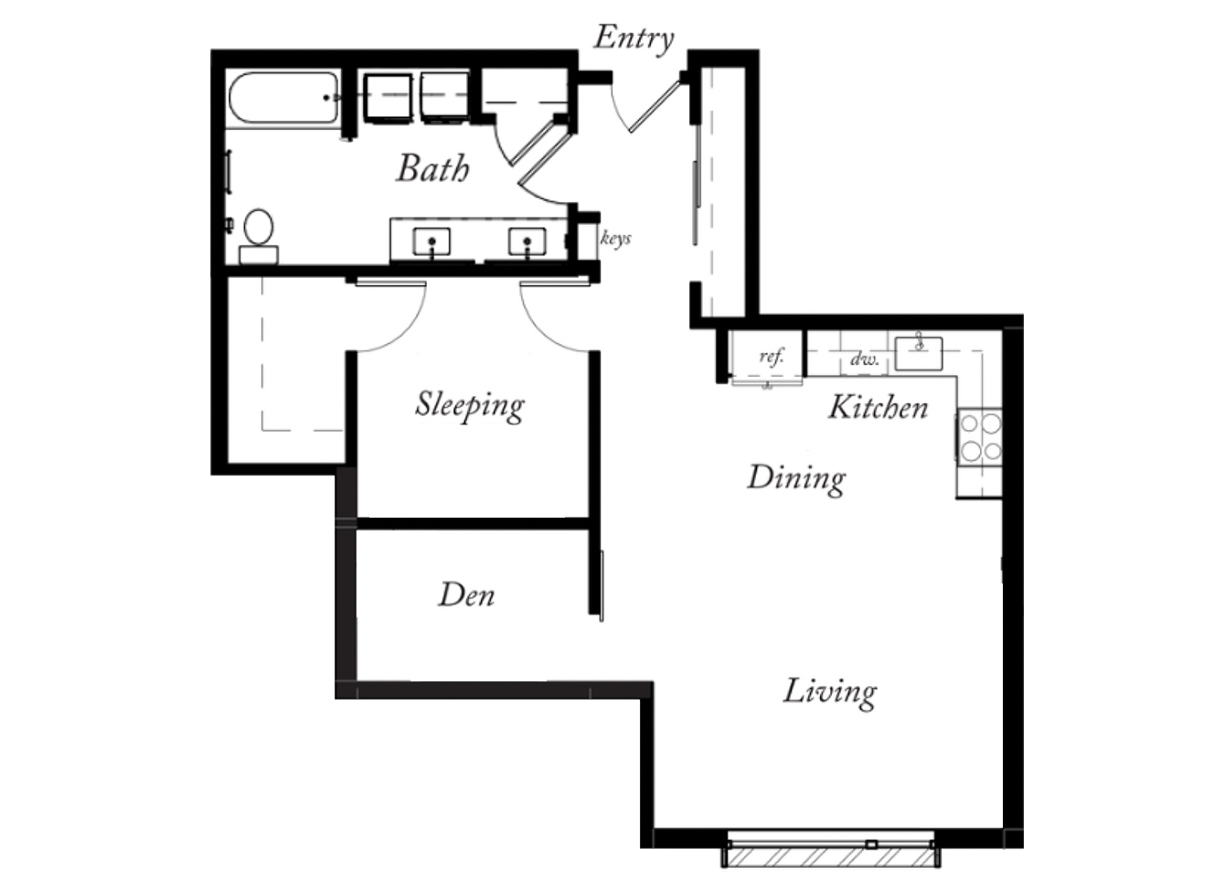 A11 floor plan