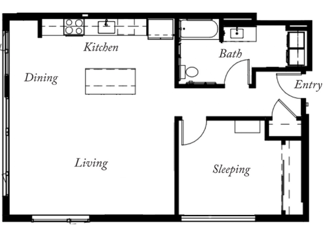 A7 floor plan