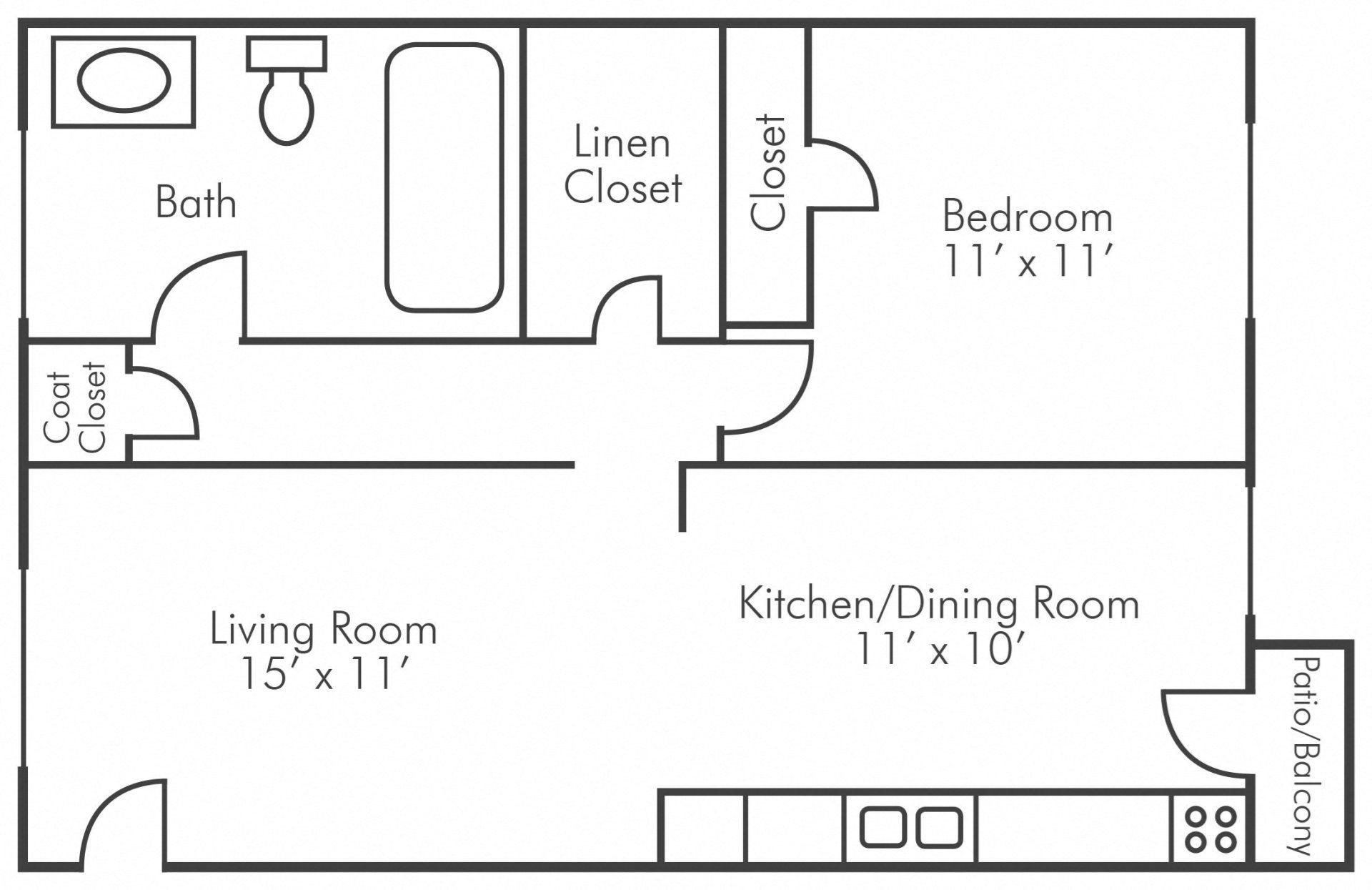 1 Bedroom Apartment Kansas City KS