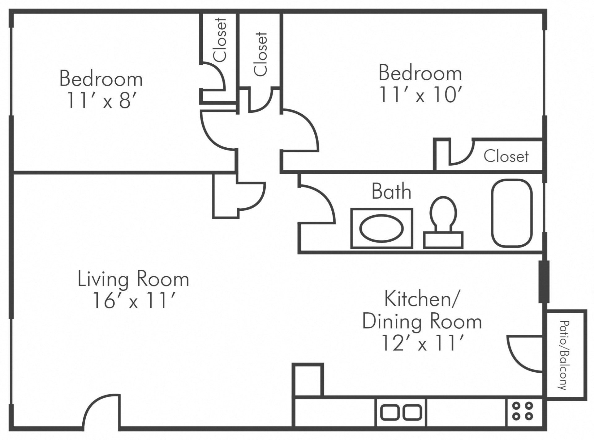 2 Bedroom Apartment Kansas City KS