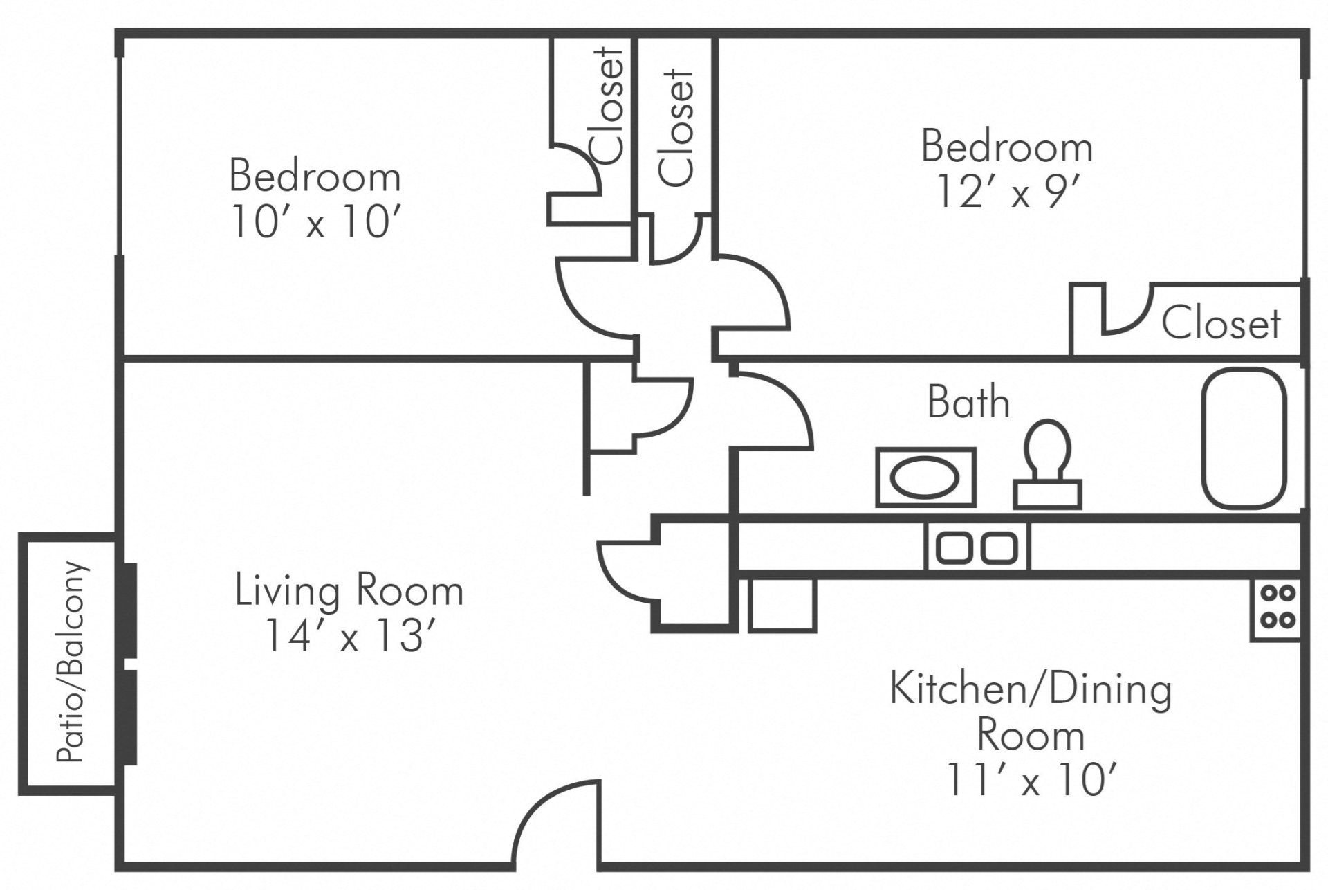 2 Bedroom Apartment Kansas City KS