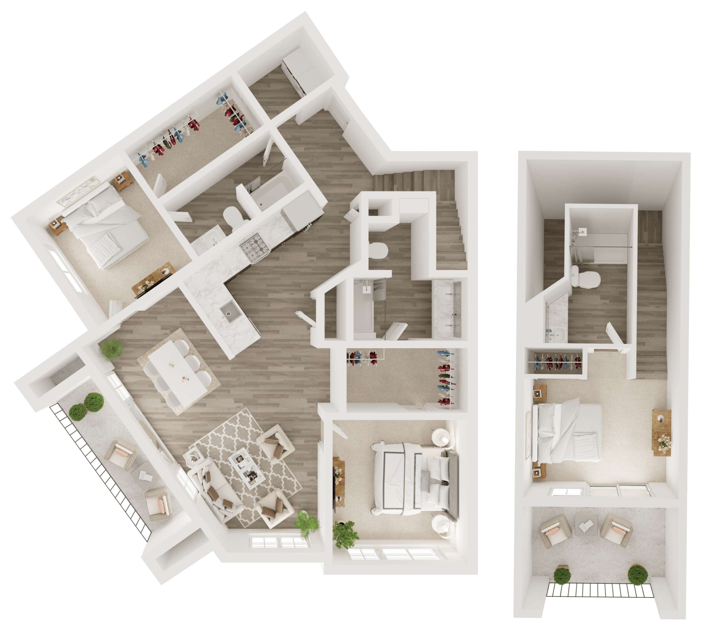 3 bedroom luxury apartment in Overland Park, KS