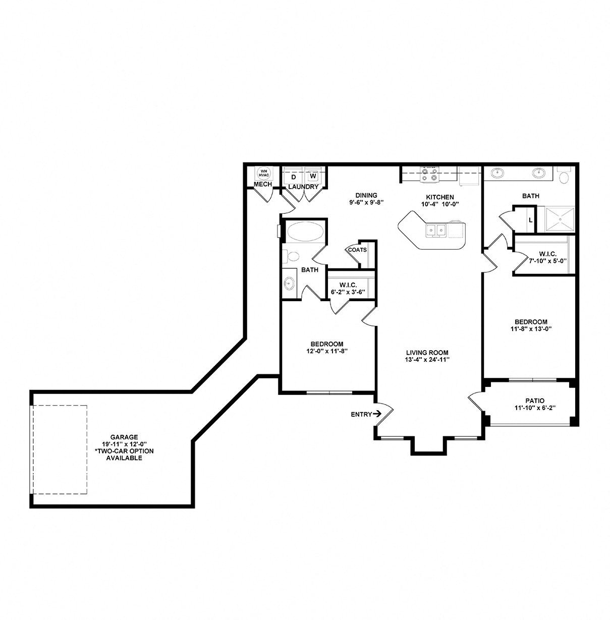 Kenwood II Floor Plan