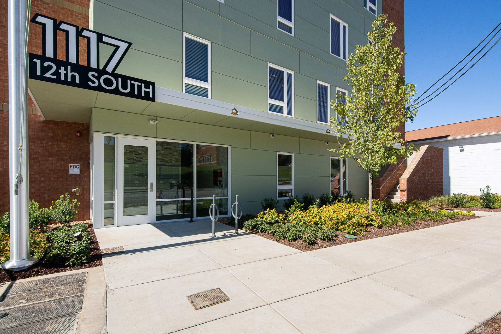 Front entrance