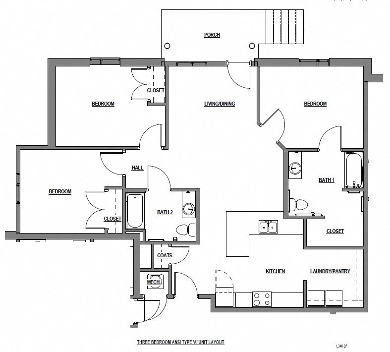 Floor Plans Of Randee Rogers Apartments In Nashville, Tn