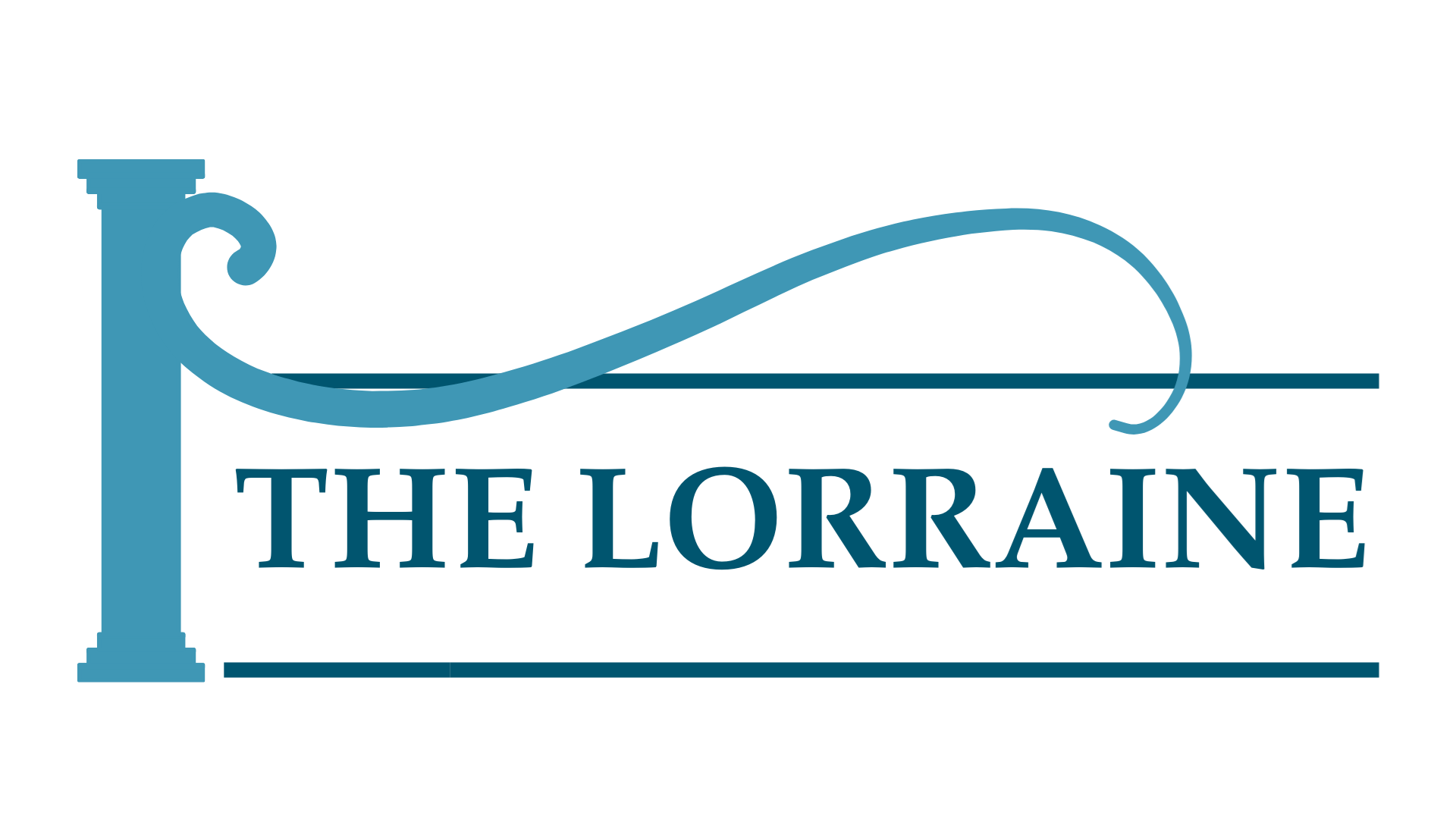 The Lorraine logo with a blue faucet.
