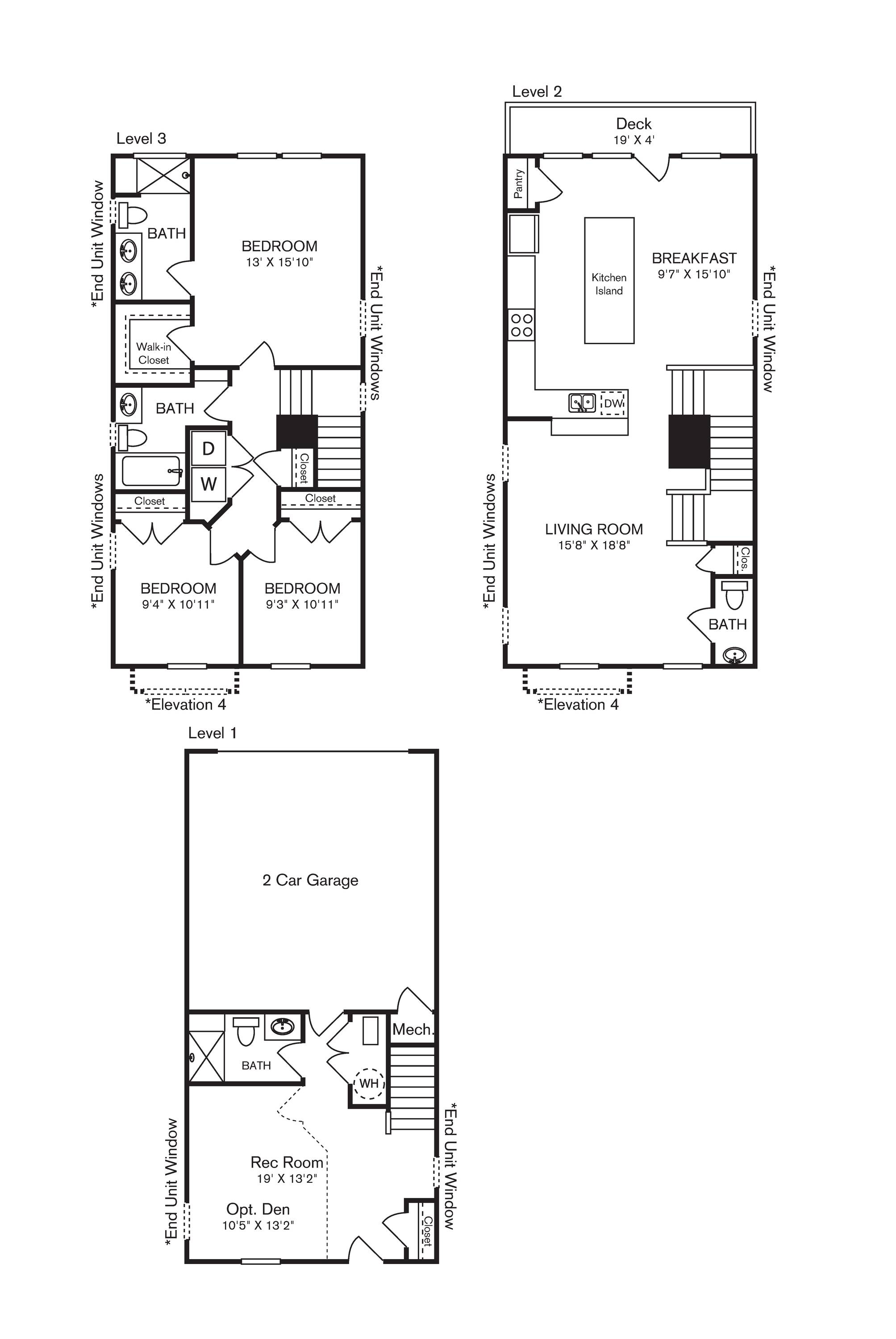 Enlarged floor plan view