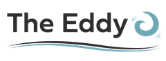 The Eddy logo consists of a stylized wave and the company name.