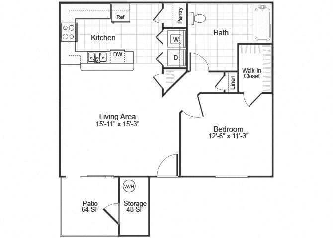 Suite A Floorplan